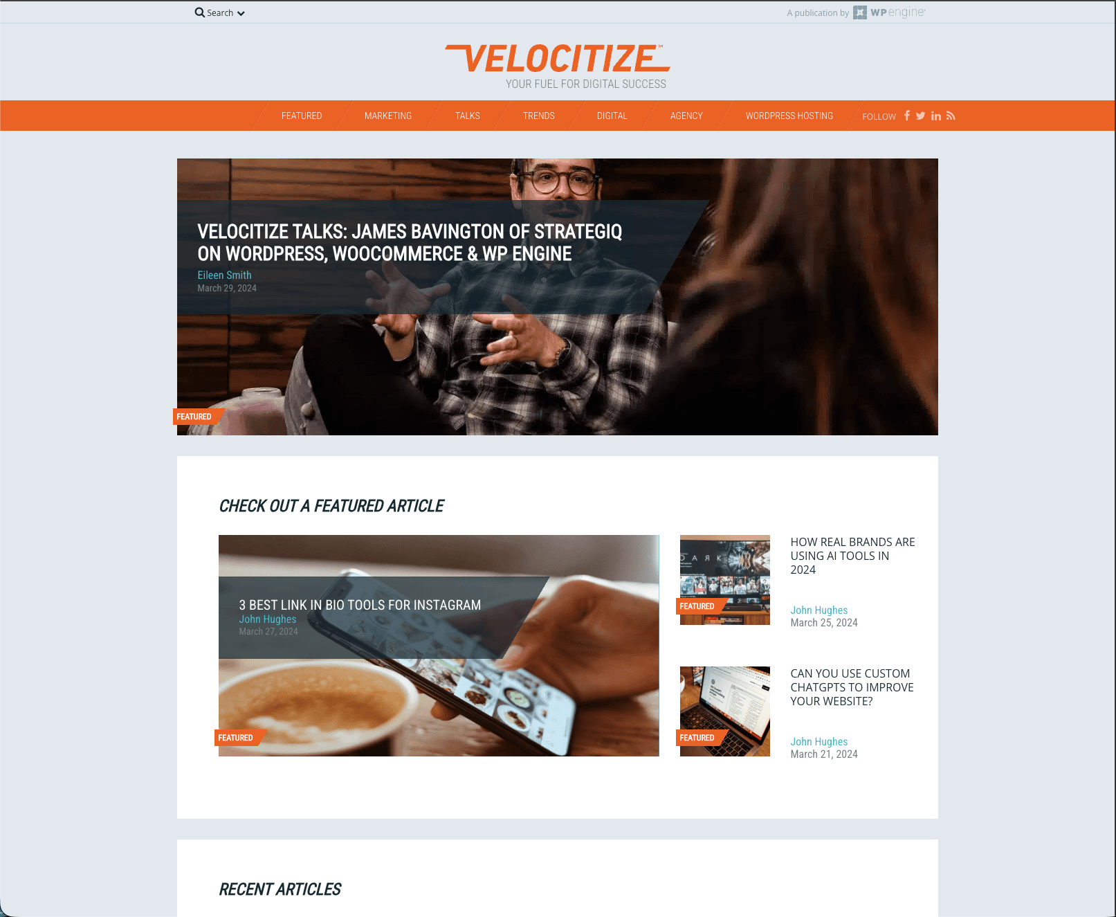 Velocitize preview