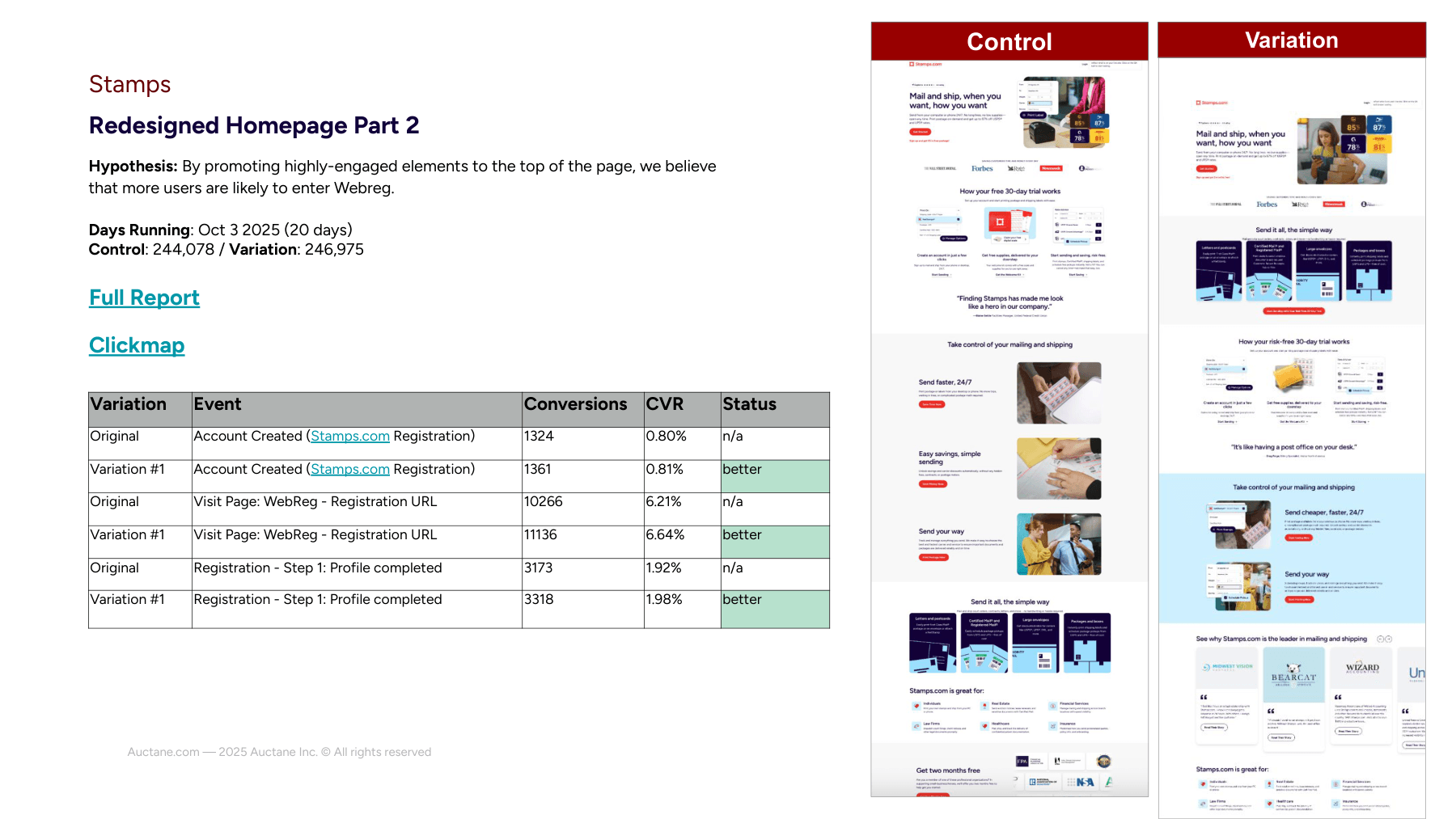 Homepage Redesign, Part 2